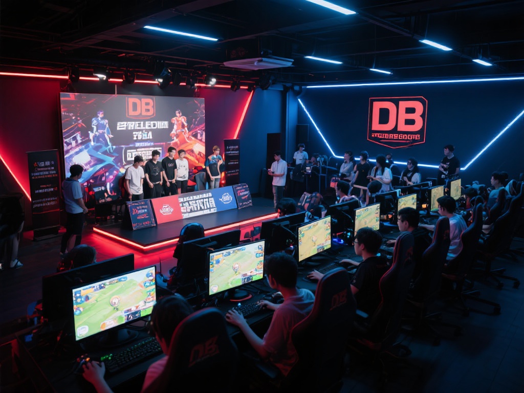 DB电竞馆定期举办各种规模的电竞赛事。这些活动不仅